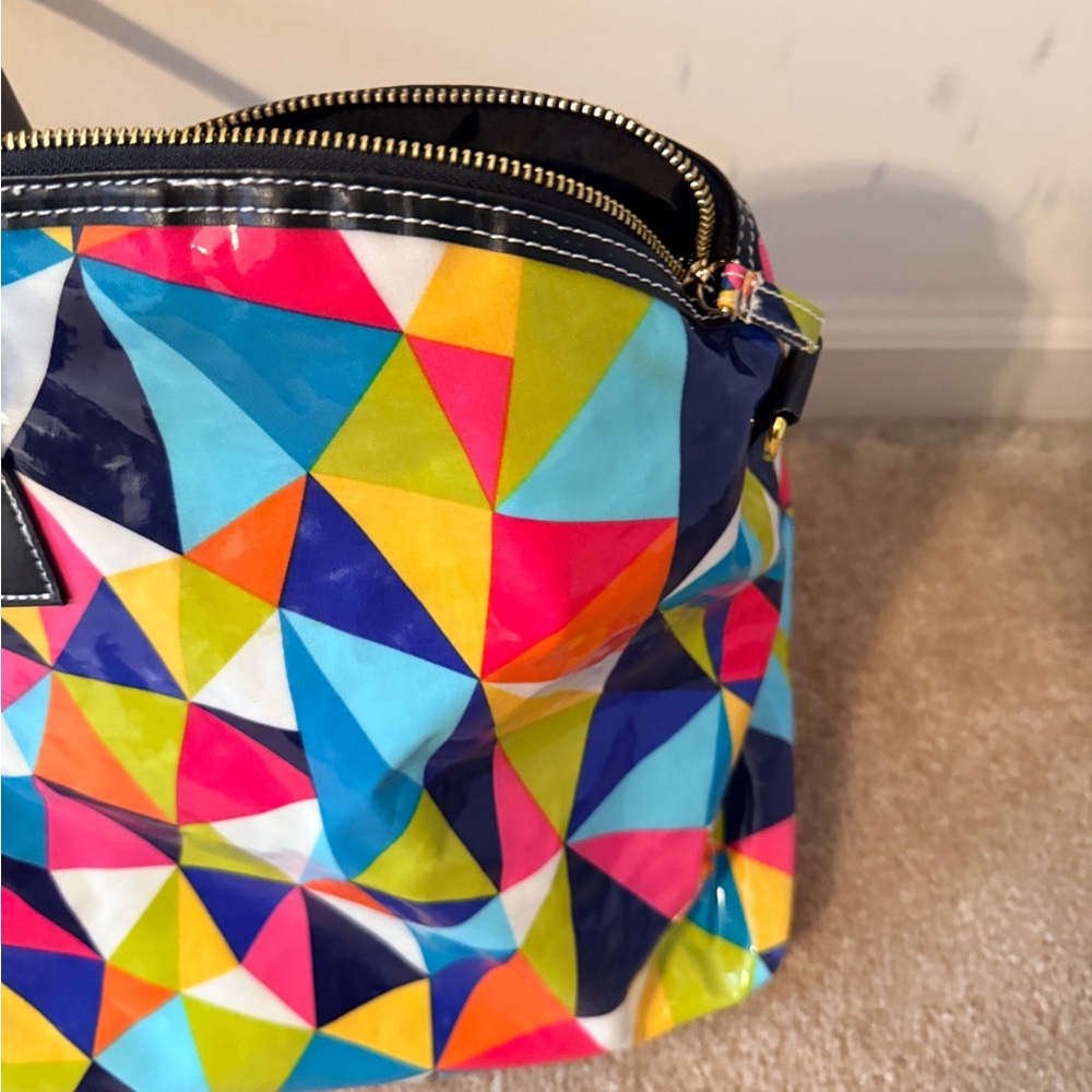 Colorful Geometric Tote Bag - Picture 5 of 10